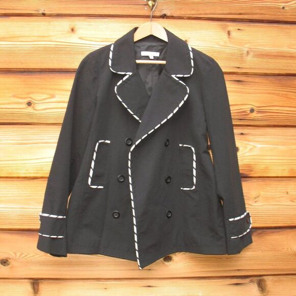 Maje Double Breasted Trench Jacket - Picture 1 of 9